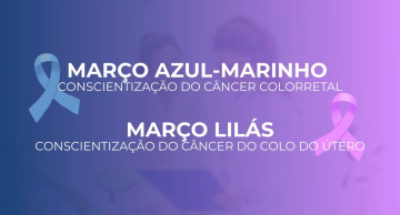Botucatu promove campanhas Março Azul-Marinho e Março Lilás para prevenção de câncer