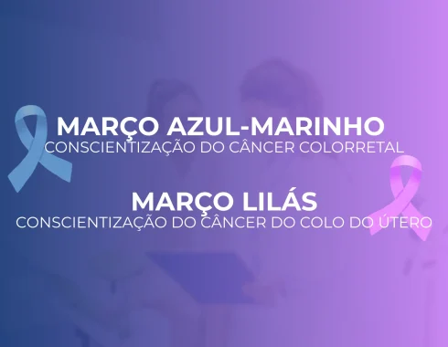 Botucatu promove campanhas Março Azul-Marinho e Março Lilás com ações de prevenção nas unidades de saúde