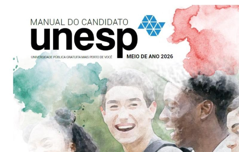 Unesp publica Manual do Vestibular Meio de Ano 2026 com 180 vagas e ...