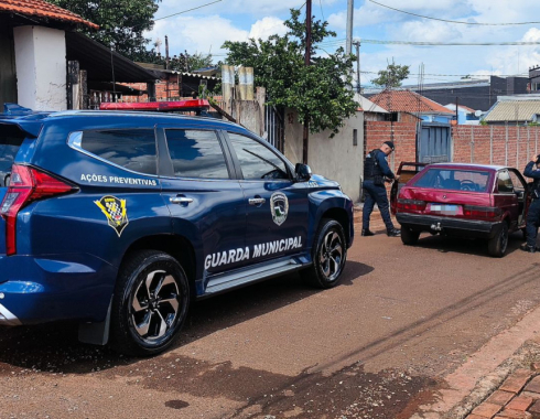 ROMU recupera carro furtado e prende autor em flagrante em Botucatu
