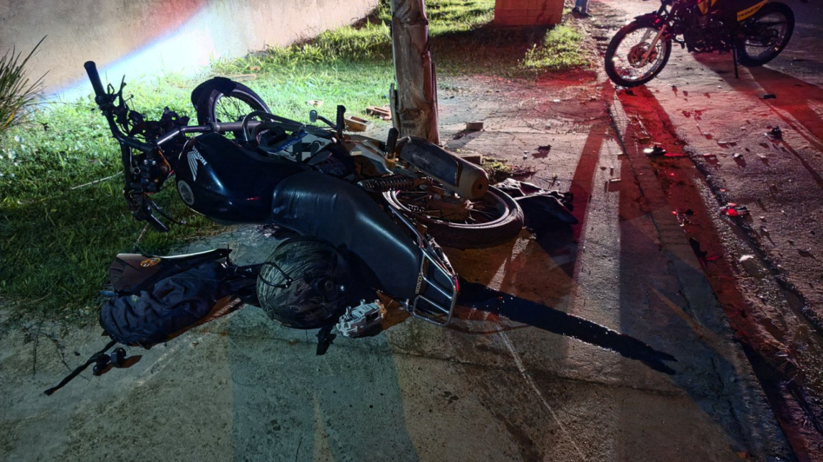 Morre motociclista vítima de acidente no Santa Eliza em Botucatu