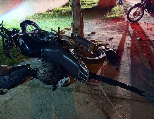 Morre motociclista vítima de acidente no Santa Eliza em Botucatu