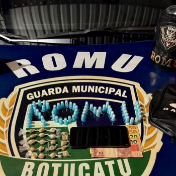 ROMU prende homem por tráfico após tentativa de fuga em Botucatu