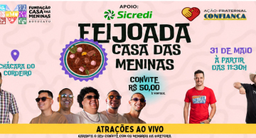 Feijoada beneficente da Casa das Meninas será realizada no dia 31 de maio em Botucatu