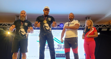 Atletas de Botucatu se destacam no Brasileiro de luta de braço e garantem vaga no Campeonato Mundial