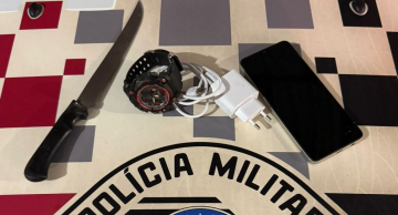 Homem é preso após roubo com faca e agressões na Vila Antártica em Botucatu