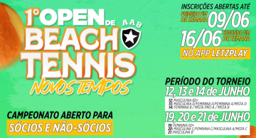 AAB abre inscrições para 1º Open de Beach Tennis “Novos Tempos” em Botucatu