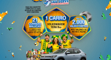 Promoção Torcida Campeã chega ao Jaú Serve com prêmios todo dia e a inédita “Corrida Maluca”