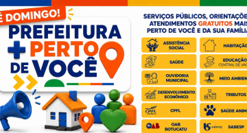 Prefeitura leva serviços municipais e coleta de eletrônicos ao Caimã neste domingo