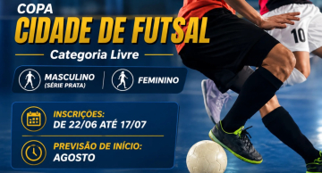 Copa Cidade de Futsal 2026 abre inscrições para equipes masculinas e femininas em Botucatu