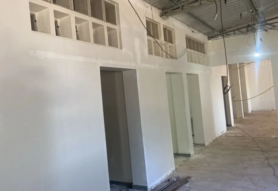 Obras da futura UPA seguem no Hospital do Bairro em Botucatu
