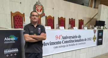Policial Civil de Itatinga recebe homenagem durante solenidade na Alesp