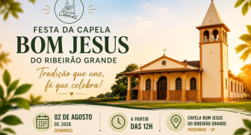Festa da Capela Bom Jesus do Ribeirão Grande chega ao terceiro ano após revitalização do espaço