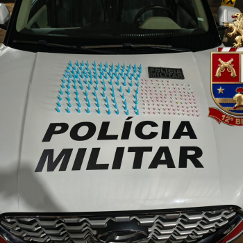 Suspeito foge de abordagem, bate moto e acaba preso com 225 porções de cocaína em Botucatu