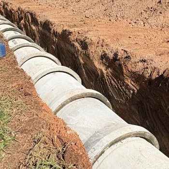 Vitoriana receberá nova obra de drenagem com instalação de mais de 340 metros de tubulações