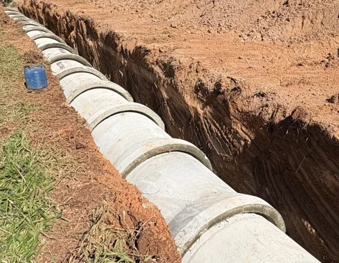 Vitoriana receberá nova obra de drenagem com instalação de mais de 340 metros de tubulações