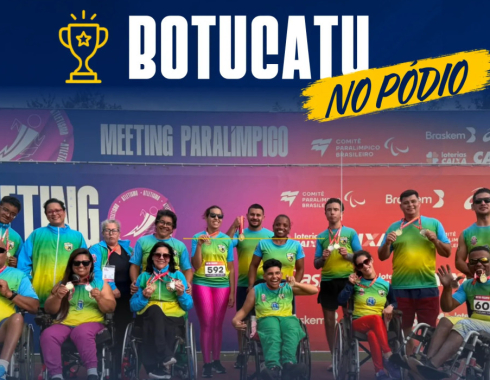 Atletas de Botucatu conquistam 19 pódios no Meeting Paralímpico em São Paulo