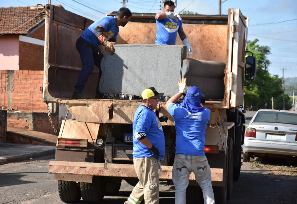 Mutirão recolherá móveis velhos, colchões e outros materiais nos bairros de Botucatu