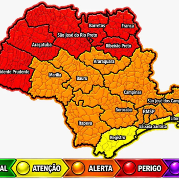Defesa Civil alerta para calor intenso, baixa umidade e risco de incêndios no interior de SP
