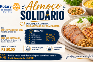 Almoço Solidário Rotary Botucatu