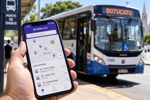 Aplicativo de ônibus em Botucatu