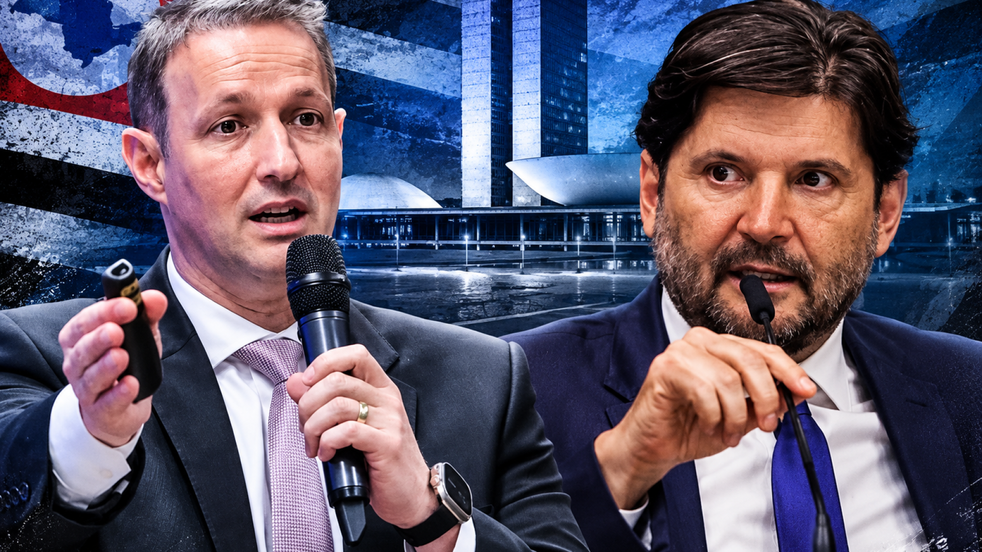Duelo Político no Congresso Brasileiro