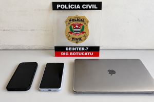Exibição de Eletrônicos Apreendidos