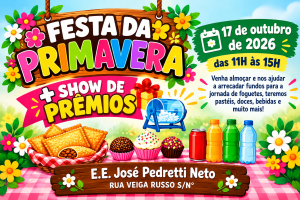 Festa da Primavera com Prêmios e Sabores