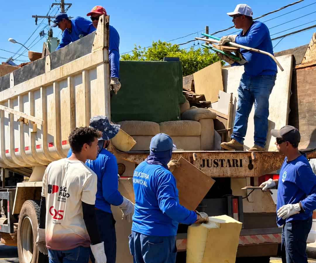 mais limpa limpeza zeladoria botucatu infraestrutura mutirão